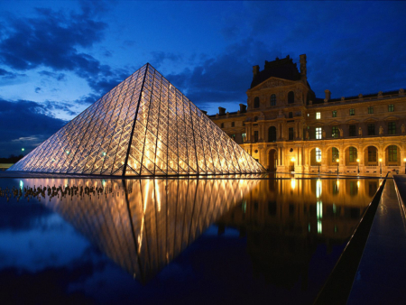 Musee du Louvre in Paris.