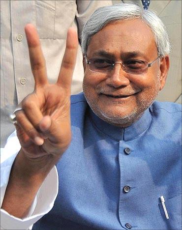 Bihar Chief Minister Nitish Kumar.