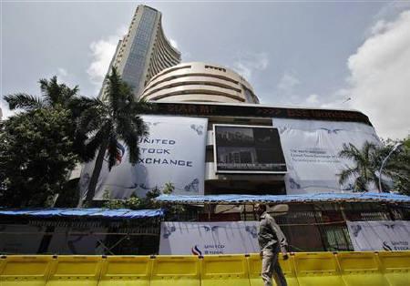 Stocks of controversial groups were pummelled at the Bombay Stock Exchange.