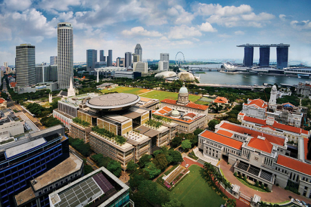 A view of Singapore.