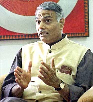 Former Finance Minister Yashwant Sinha.