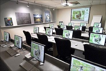 Digital classroom.