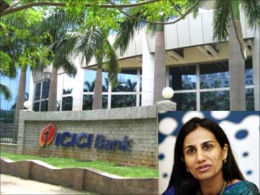 Inset: Chanda Kochhar, CMD, ICICI Bank.