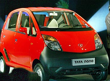 Nano, from Tata Motors.