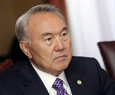 President of Kazakhstan, Nursultan Nazarbayev.
