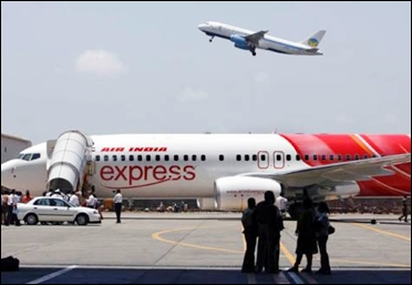 An Air India Express Boeing 737-800.