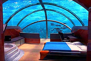 Poseidon Undersea Resort.