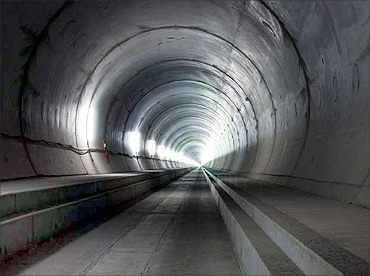 Gothard Base Tunnel.