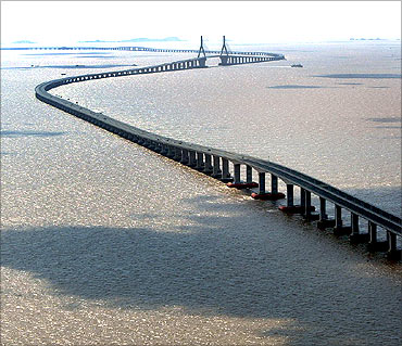Qingdao Jiaozhou Bay Bridge.