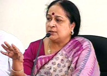 Environment Minister Jayanthi Natarajan.