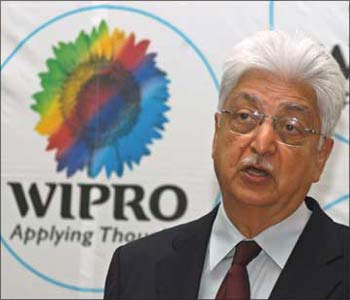 Wipro chief Azim Premji.