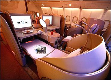 First Class of Etihad.