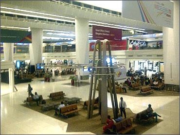 Delhi International Airport.