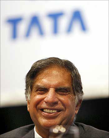 Siva came closer to Ratan Tata.