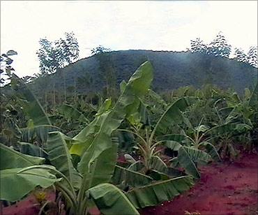 Farmland in Tamil Nadu.