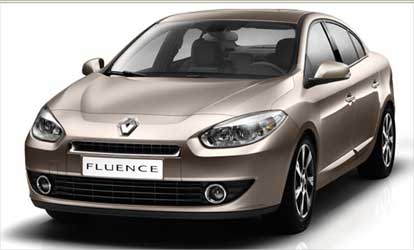 Renault Fluence.