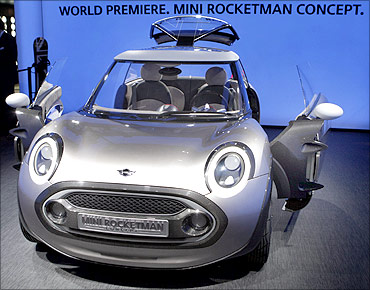 Mini Rocketman concept car.
