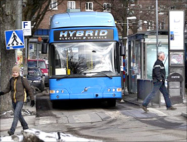 Volvo has delayed launch of its hybrid bus