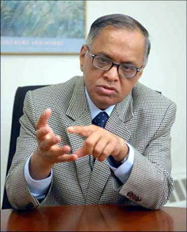 N R Narayana Murthy.