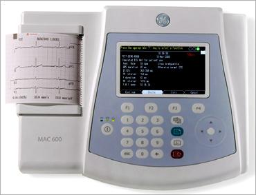 スタイリッシュシンプル GE Healthcare の MAC 600 ECG マシン | www