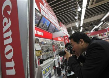 Canon agent says there is a shortage of products.