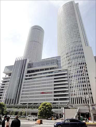 Nagoya Station.