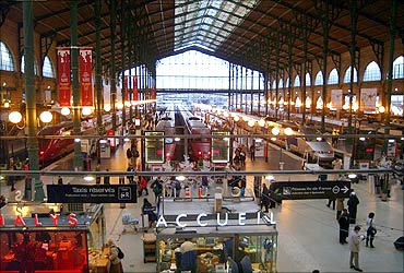 Gare du Nord.