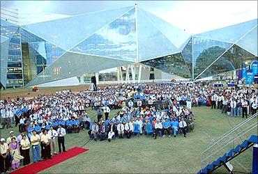 Infosys employees.