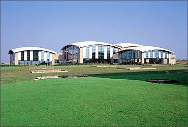 Infosys campus.