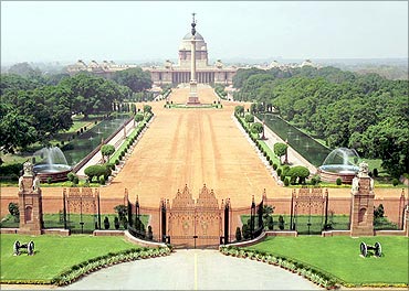 Rastrapati Bhavan.