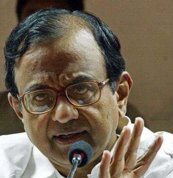 Home Minister P Chidambaram