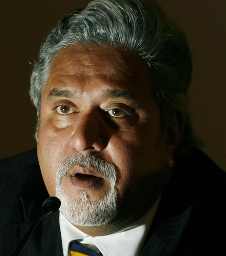 Kingfisher Airlines chairman Vijay Mallya.