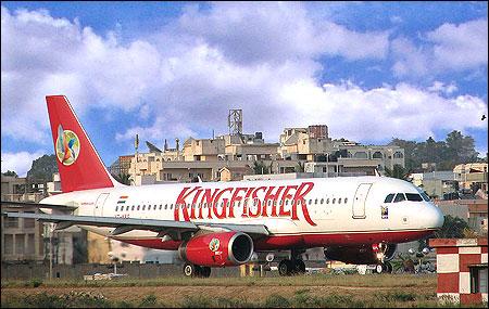 Kingfisher Airlines.