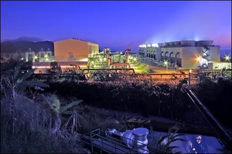 Malitbog Geothermal Power Station.