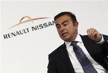 Renault and Nissan chairman CEO Carlos Ghosn