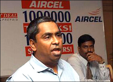 Former Aircel chief C Sivasankaran.