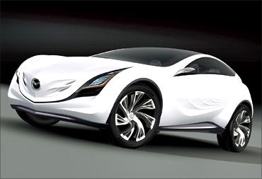 Mazda Kazamai concept car.