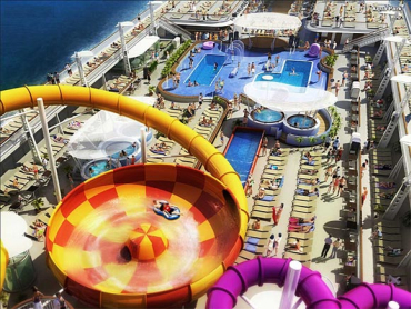 Norwegian Epic is the third-largest cruise ship in the world.