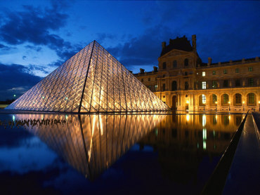Louvre Museum in Paris.