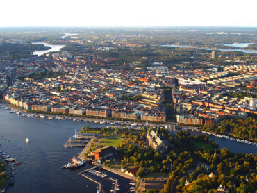 A view of Stockholm, capital of Sweden.