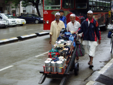 Dabbawalas deliver lunch boxes to two lakh Mumbaikars every day.