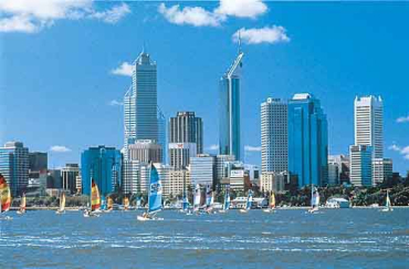 A view of Perth.
