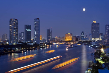 Bangkok, capital of Thailand.