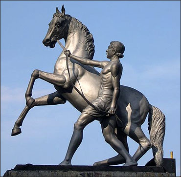 The Horse and rider, Anna Salai.