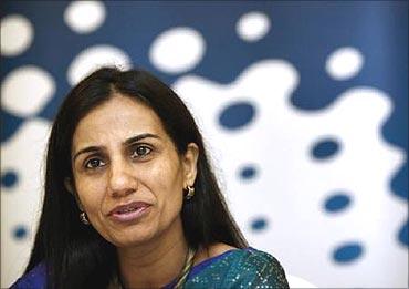 ICICI Bank CEO Chanda Kochhar.