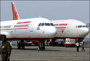 Air India planes.