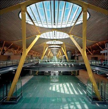 Madrid's Barajas Airport.