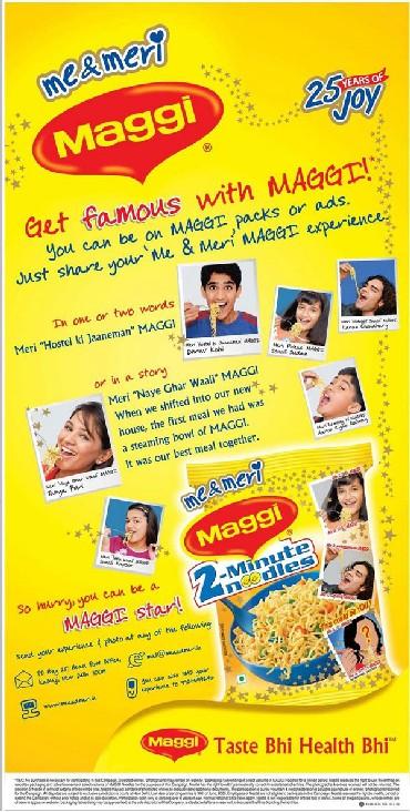 Nestle's Me and Meri Maggi campaign