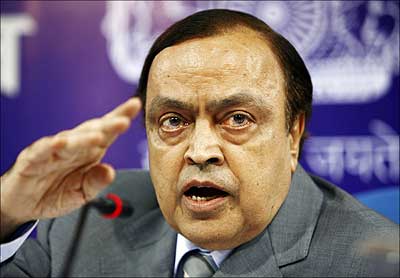 Former petroleum minister Murli Deora.