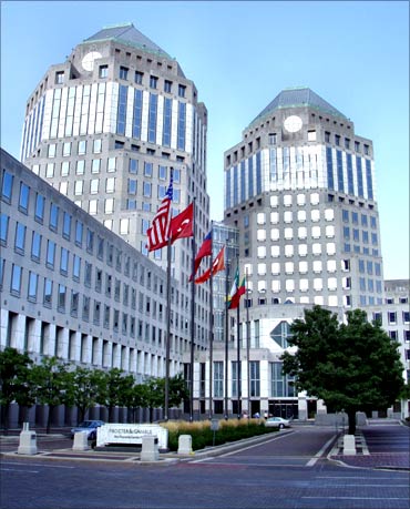 Proctor and Gamble headquarters.